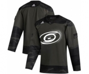 Men's Carolina Hurricanes 2019 Veterans Day Authentic Practice Hockey Jersey Camo