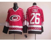 nhl jerseys carolina hurricanes #26 cole red