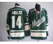nhl jerseys minnesota wild 14# havlat green