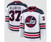 Men's Winnipeg Jets #37 Connor Hellebuyck White 2026 Home Stitched Hockey Jersey Men's Winnipeg Jets #37 Connor Hellebuyck White 2026 Home Stitched Hockey Jersey