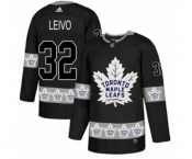 Adidas Toronto Maple Leafs #32 Josh Leivo Authentic Black Team Logo Fashion NHL Jersey