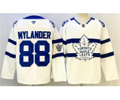 Men's Toronto Maple Leafs #88 William Nylander White Stadium Series Stitched Jersey
