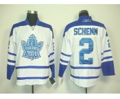 nhl jerseys toronto maple leafs #2 schenn white