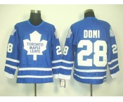 nhl jerseys toronto maple leafs #28 domi blue