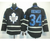 nhl jerseys toronto maple leafs #34 reimer black