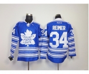 nhl jerseys toronto maple leafs #34 reimer blue[2014 winter classic]
