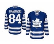 nhl jerseys toronto maple leafs #84 graboyski blue[2014 winter classic]