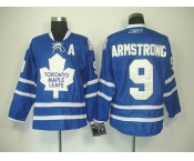 nhl jerseys toronto maple leafs #9 armstrong blue(A)