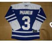 nhl toronto maple leafs #3 phaneuf blue[blue white]C