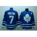 nhl toronto maple leafs #7  horton  blue(A)ccm