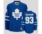 nhl toronto maple leafs #93 Gilmour  blue