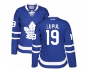Women's Reebok Toronto Maple Leafs #19 Joffrey Lupul Authentic Royal Blue Home NHL Jerseys