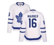Women's Toronto Maple Leafs #16 Mitchell Marner White Road Stitched NHL jersey