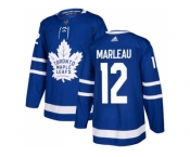 Youth Adidas Toronto Maple Leafs #12 Patrick Marleau Blue Home Authentic Stitched NHL Jersey