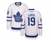 Youth Reebok Toronto Maple Leafs #19 Joffrey Lupul Authentic White Away NHL Jerseys