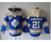 nhl jerseys toronto maple leafs #21 vanriemsdyk lt.blue-cream[pullover hooded sweatshirt]