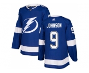 Youth Adidas Tampa Bay Lightning #9 Tyler Johnson Blue Home Authentic Stitched NHL Jersey