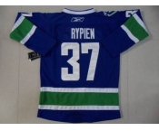 nhl jerseys vancouver canucks #37 rypien blue 3rd