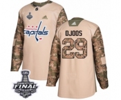 Men's Adidas Washington Capitals #29 Christian Djoos Authentic Camo Veterans Day Practice 2018 Stanley Cup Final NHL Jersey Men's Adidas Washington Capitals #29 Christian Djoos Authentic Camo Veterans Day Practice 2018 Stanley Cup Final NHL Jersey