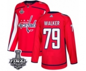 Men's Adidas Washington Capitals #79 Nathan Walker Authentic Red Home 2018 Stanley Cup Final NHL Jersey Men's Adidas Washington Capitals #79 Nathan Walker Authentic Red Home 2018 Stanley Cup Final NHL Jersey