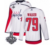 Men's Adidas Washington Capitals #79 Nathan Walker Authentic White Away 2018 Stanley Cup Final NHL Jersey Men's Adidas Washington Capitals #79 Nathan Walker Authentic White Away 2018 Stanley Cup Final NHL Jersey