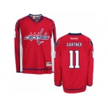 Men's Reebok Washington Capitals #11 Mike Gartner Premier Red Home NHL Jersey