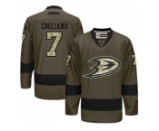Anaheim Ducks #7 Andrew Cogliano Green Salute to Service Stitched NHL Jersey