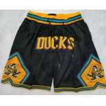Men's Anaheim Ducks Black Just Don Shorts
