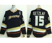 nhl jerseys anaheim ducks #15 getzlaf black[2014 new][patch C]