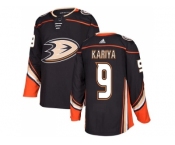 Youth Adidas Anaheim Ducks #9 Paul Kariya Black Home Authentic Stitched NHL Jersey