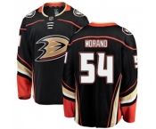 Youth Anaheim Ducks #54 Antoine Morand Fanatics Branded Black Home Breakaway Hockey Jersey