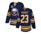 Youth Adidas Buffalo Sabres #23 Sam Reinhart Navy Blue Home Authentic Stitched NHL Jersey