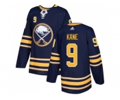 Youth Adidas Buffalo Sabres #9 Evander Kane Navy Blue Home Authentic Stitched NHL Jersey