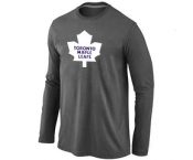 NHLToronto Maple Leafs Big & Tall Logo D.Grey Long Sleeve T-Shirt