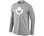 NHLToronto Maple Leafs Big & Tall Logo Grey Long Sleeve T-Shirt