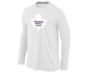 NHLToronto Maple Leafs Big & Tall Logo WHITE Long Sleeve T-Shirt