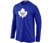 NHLToronto Maple Leafs Big & Tall Logo blue Long Sleeve T-Shirt