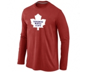 NHLToronto Maple Leafs Big & Tall Logo red Long Sleeve T-Shirt