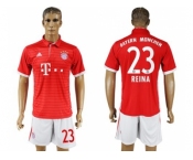 Bayern Munchen #23 Reina Home Soccer Club Jerseys.