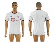 Bayern Munchen Blank White Soccer Club Jersey