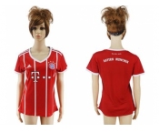 Women's Bayern Munchen Blank Home Soccer Club Jersey