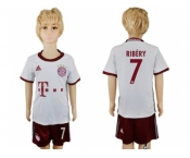 Bayern Munchen #7 Ribery SEC Away Kid Soccer Club Jersey