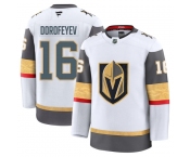 Men's Vegas Golden Knights #16 Pavel Dorofeyev White Away Authentic Jersey Men's Vegas Golden Knights #16 Pavel Dorofeyev White Away Authentic Jersey