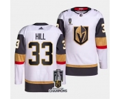 Men's Vegas Golden Knights #33 Adin Hill White 2023 Stanley Cup Champions Stitched Jersey Men's Vegas Golden Knights #33 Adin Hill White 2023 Stanley Cup Champions Stitched Jersey