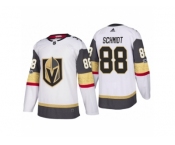 Men's Vegas Golden Knights #88 Nate Schmidt White 2017-2018 Season Jersey