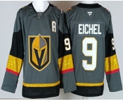 Men's Vegas Golden Knights #9 Jack Eichel Gray Authentic Jersey Men's Vegas Golden Knights #9 Jack Eichel Gray Authentic Jersey