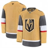 Men's Vegas Golden Knights Blank Gold 2024-25 Home Stitched Hockey Jersey