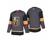 Men's Vegas Golden Knights Blank Steel Gray 2018 New Season Blank Jersey