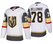 Vegas Golden Knights #78 Pierre-Edouard Bellemare White 2017-2018 Season Stitched NHL Jersey