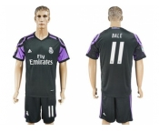 Real Madrid #11 Bale Sec Away Soccer Club Jersey
